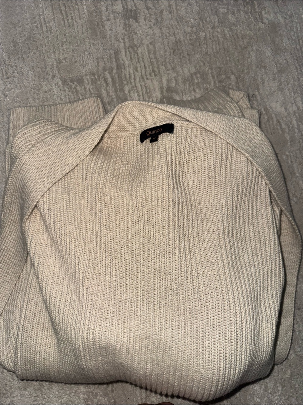 Quince 100% Organic Cotton Oversized Cardigan - Picture 2 of 8